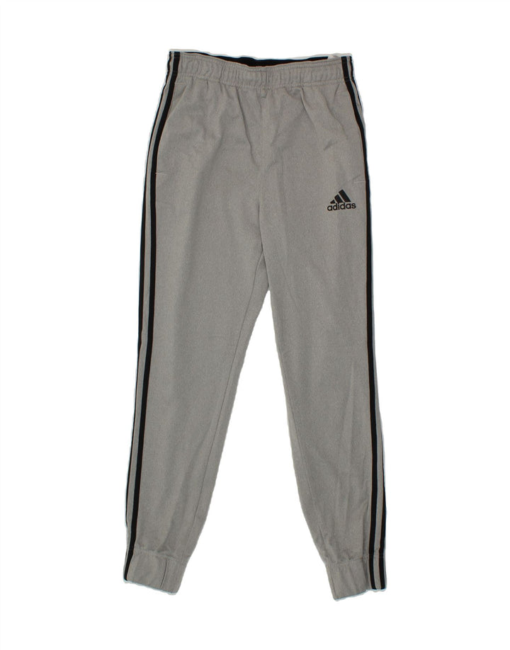 ADIDAS Mens Tracksuit Trousers Joggers Small  Grey Polyester Vintage Adidas and Second-Hand Adidas from Messina Hembry 