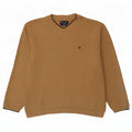 Champion Herre V-hals sweater XL Beige Bomuld