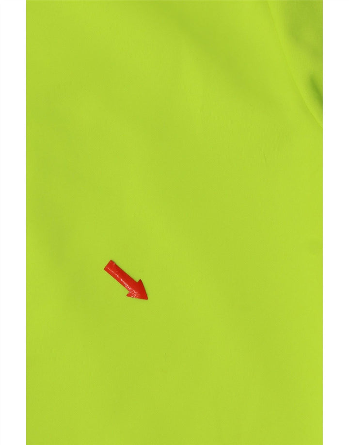 Nike Herre Dri Fit Grafisk Hoodie Jumper Lille grøn polyester
