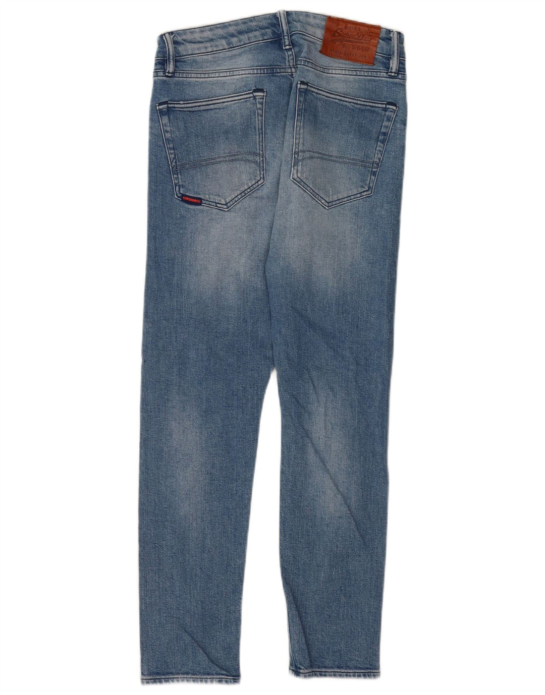 Superdry Slim Jeans til mænd W30 L27 blå bomuld