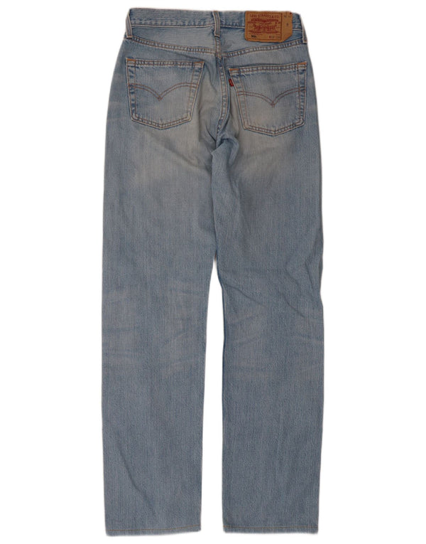 Levi's Herre 501 Straight Jeans W29 L34 Blå Bomuld