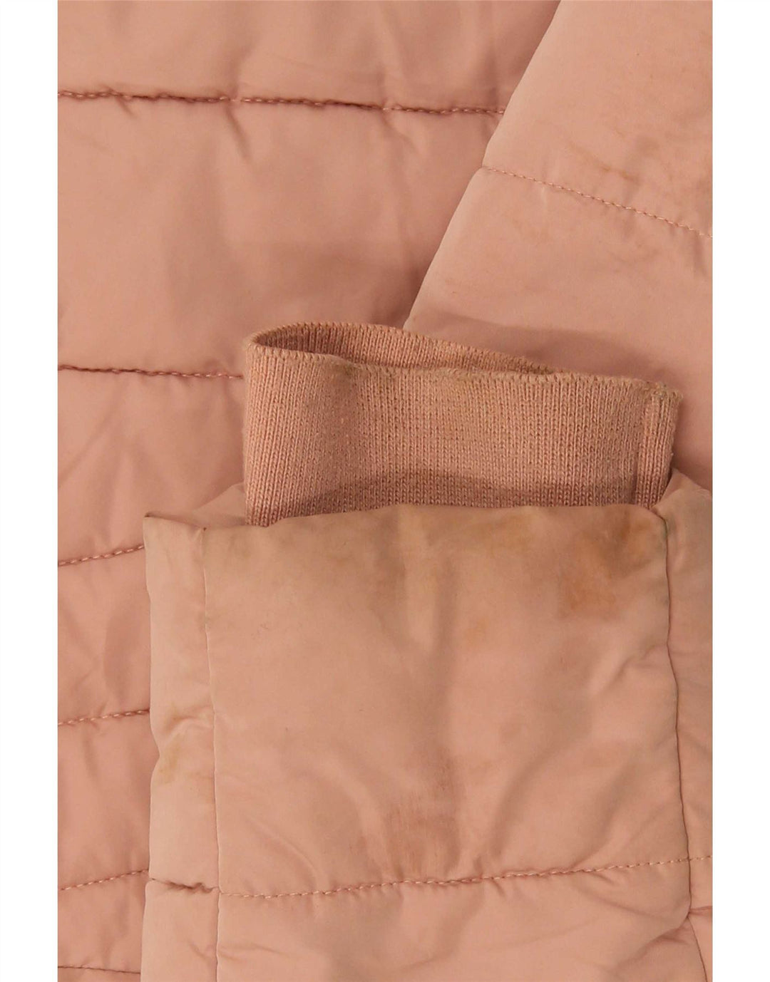 Zara polstret jakke til kvinder UK 12 Medium Pink Polyester