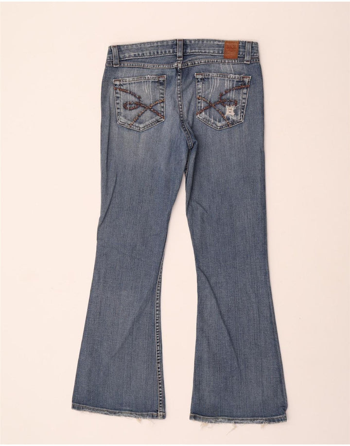 BKE Dame Flared Jeans W29 L29 Blå Bomuld