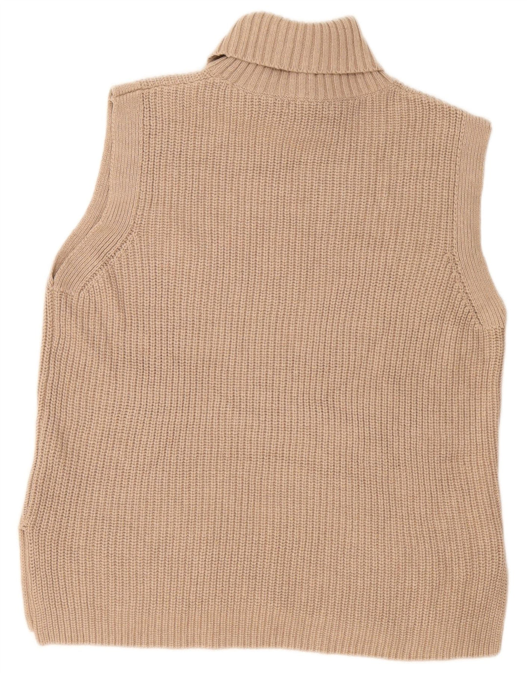 Marks & Spencer Dame Longline Oversized Vest Tank Top UK 10 Small Beige