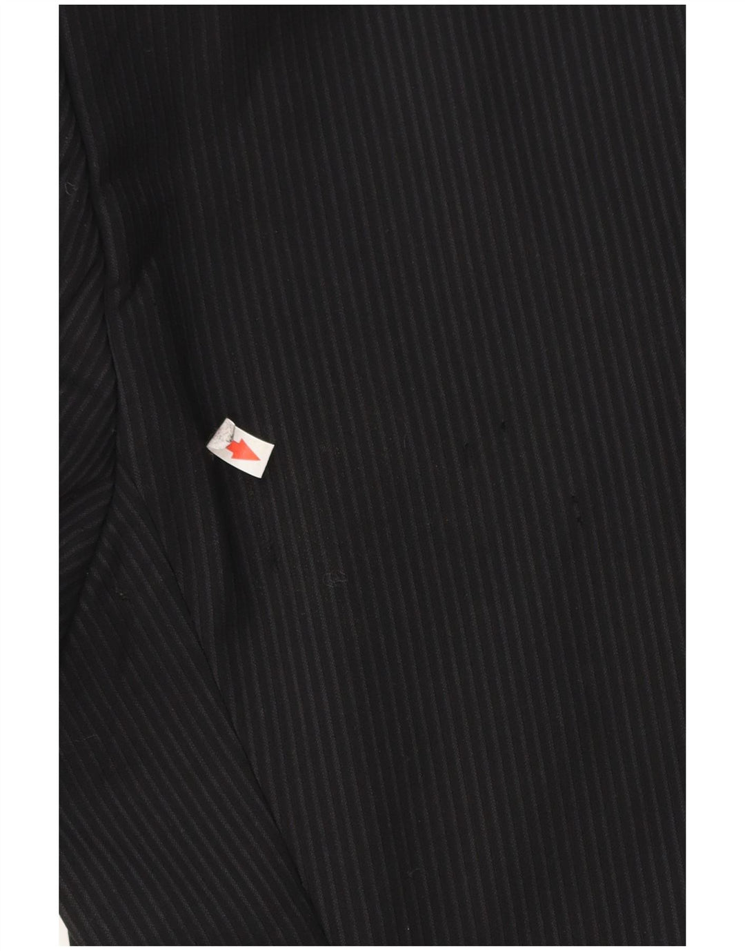 Hugo Boss Herre 2-knaps blazerjakke EU 54 2XL sort nålestribet jomfruuld