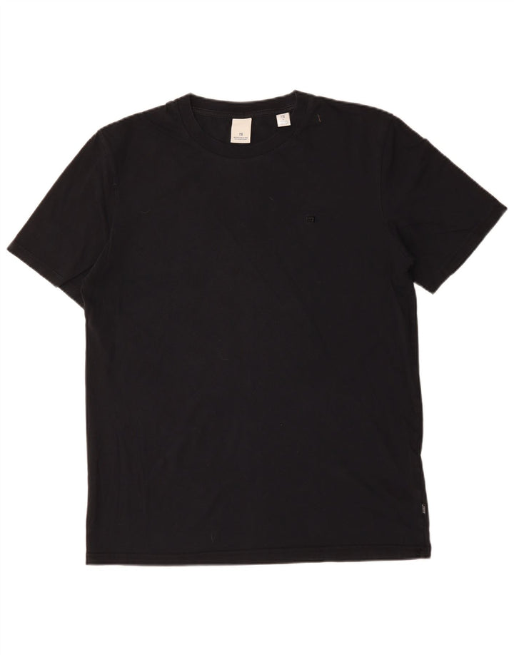 SCOTCH & SODA Herre T-Shirt Top Stor Sort Bomuld