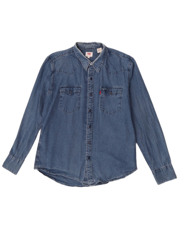 Levi's Herre Denim Shirt XL Blå Bomuld