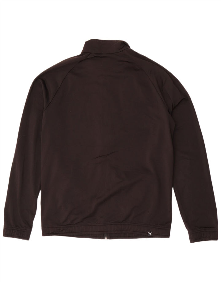 Puma Herre grafisk træningsdragt Topjakke Medium Sort Colourblock Polyester