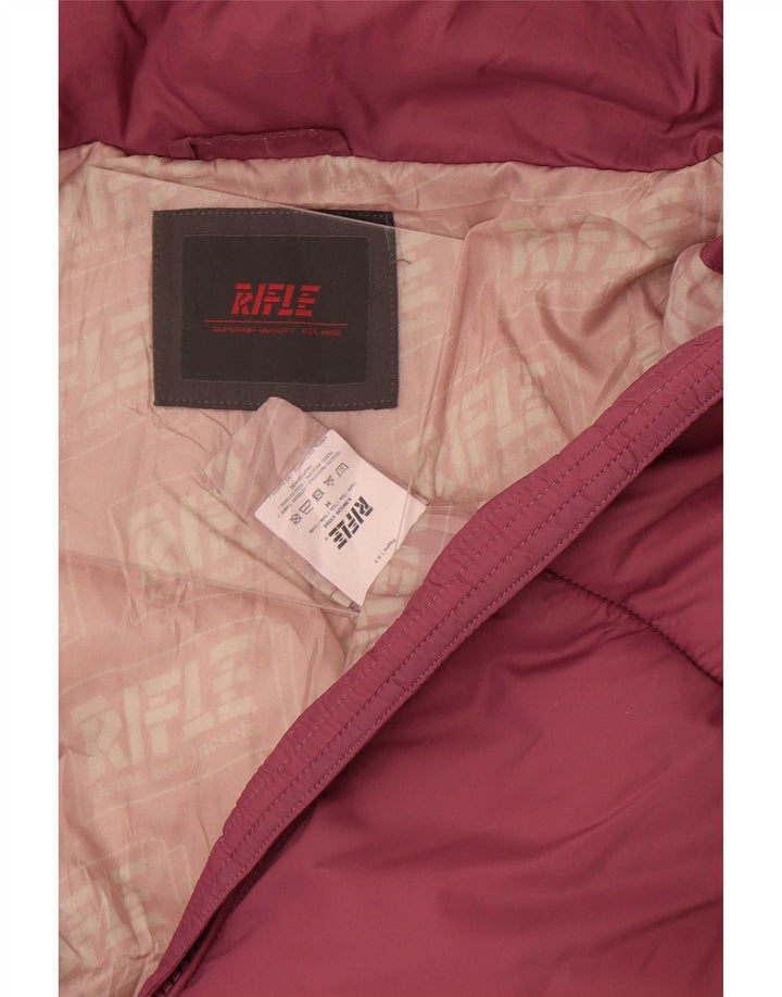 Rifle Dame Polstret Jakke UK 14 Medium Lilla Polyamid