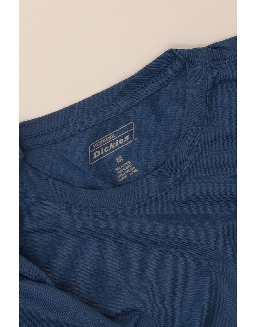DICKIES Herre T-Shirt Top Medium Blue Polyester