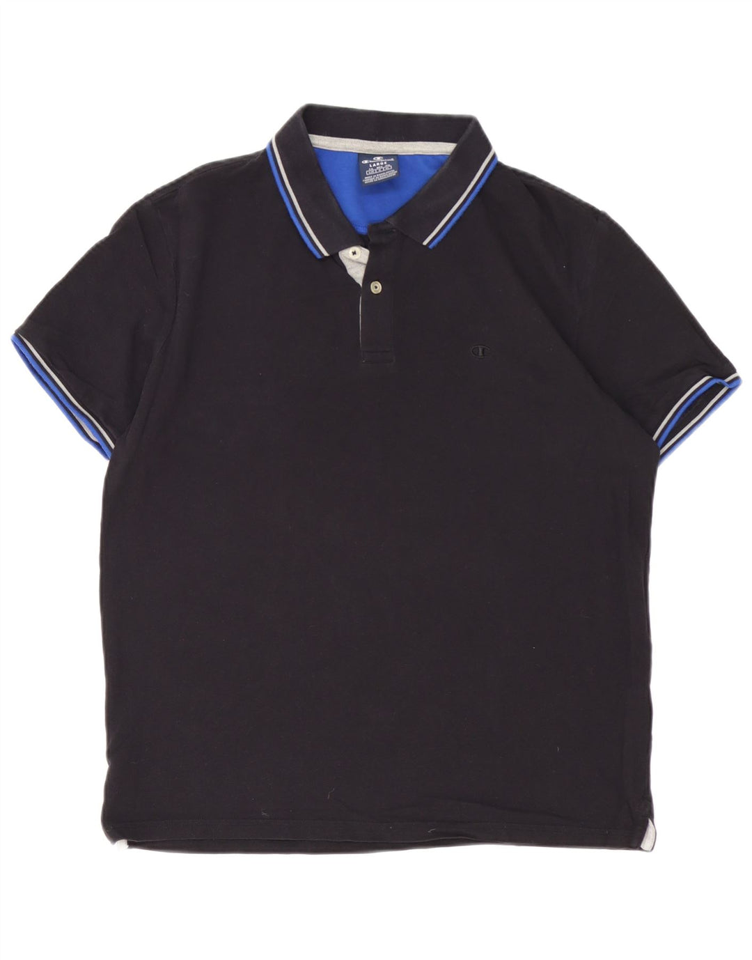 Champion herre poloshirt Stor sort bomuld