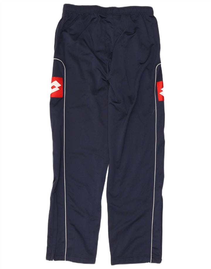 Lotto Herre grafisk træningsdragt Bukser Large Navy Blue Polyester
