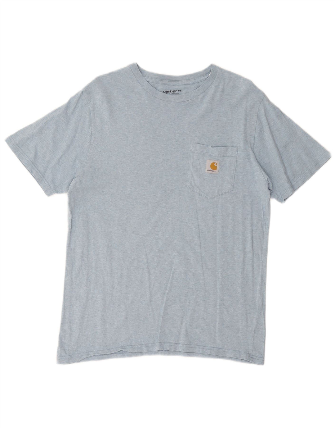 CARHARTT Herre T-Shirt Top Medium Blue