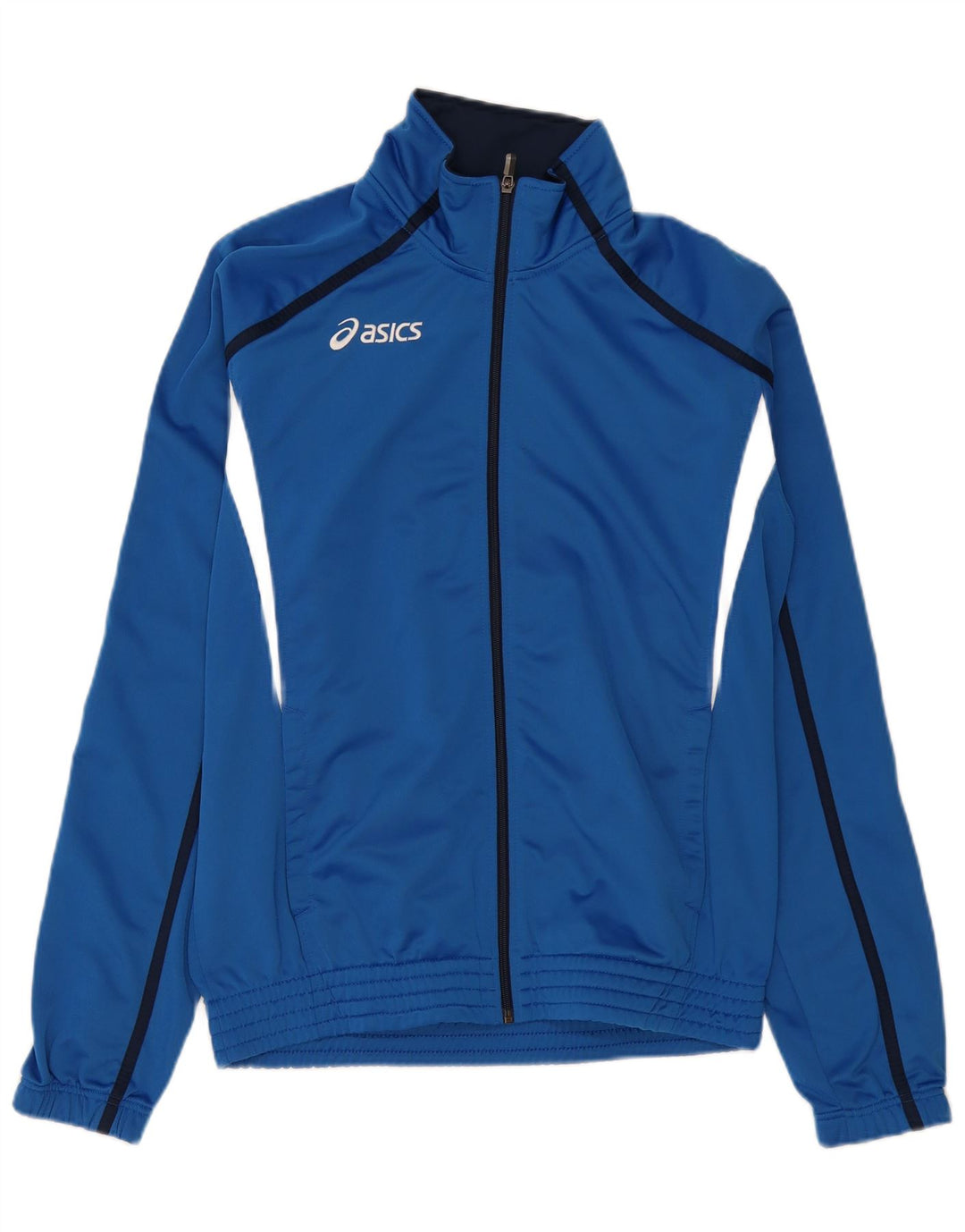 Asics Træningsdragt til mænd Topjakke XL Blå Colourblock Polyester