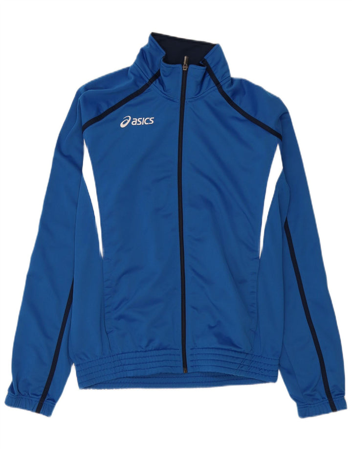 Asics Træningsdragt til mænd Topjakke XL Blå Colourblock Polyester