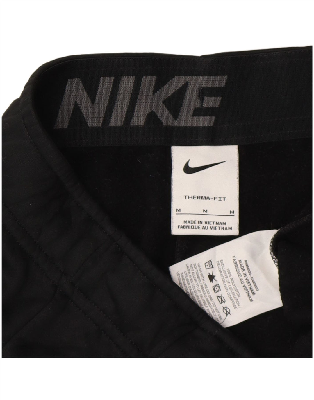 Nike Herre Therma-Fit Grafisk træningsdragt Bukser Joggers Medium Sort