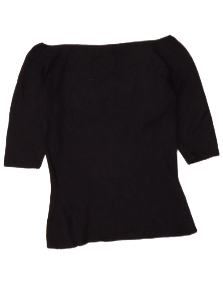 Marks & Spencer Damebluse Top UK 12 Medium Sort Viscose