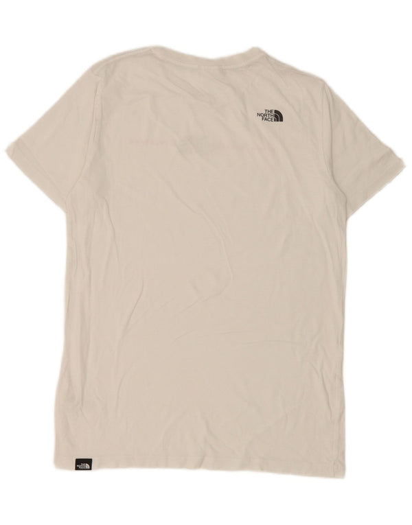 The North Face Boys Grafisk T-Shirt Top 14-15 år XL Hvid Bomuld
