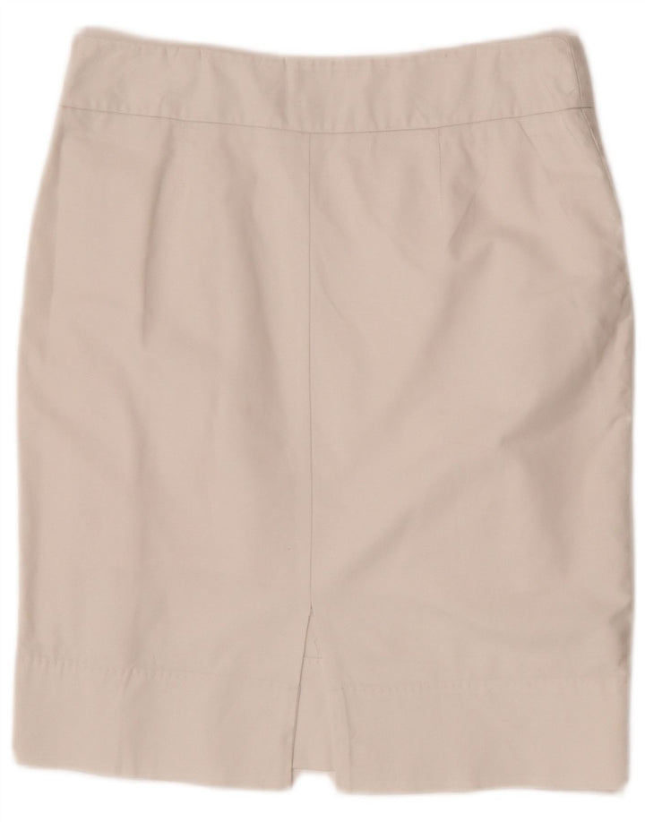 Tommy Hilfiger lige nederdel til kvinder US 6 Medium W29 Hvid bomuld