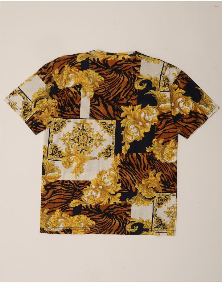 VINTAGE Womens Blouse Top UK 16 Large Multicoloured Animal Print Vintage Vintage and Second-Hand Vintage from Messina Hembry 