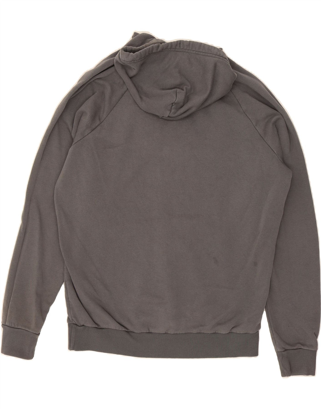 UNDER ARMOUR Mens Hoodie Jumper Medium Grey Cotton Vintage Under Armour and Second-Hand Under Armour from Messina Hembry 