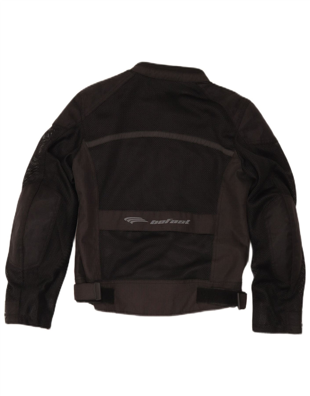 Befast Womens Motorstyle Graphic Racer Jacket UK 14 Medium Black Polyester