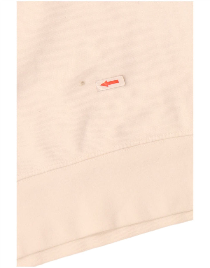 Zara Herre Oversized Sweatshirt Jumper Large White