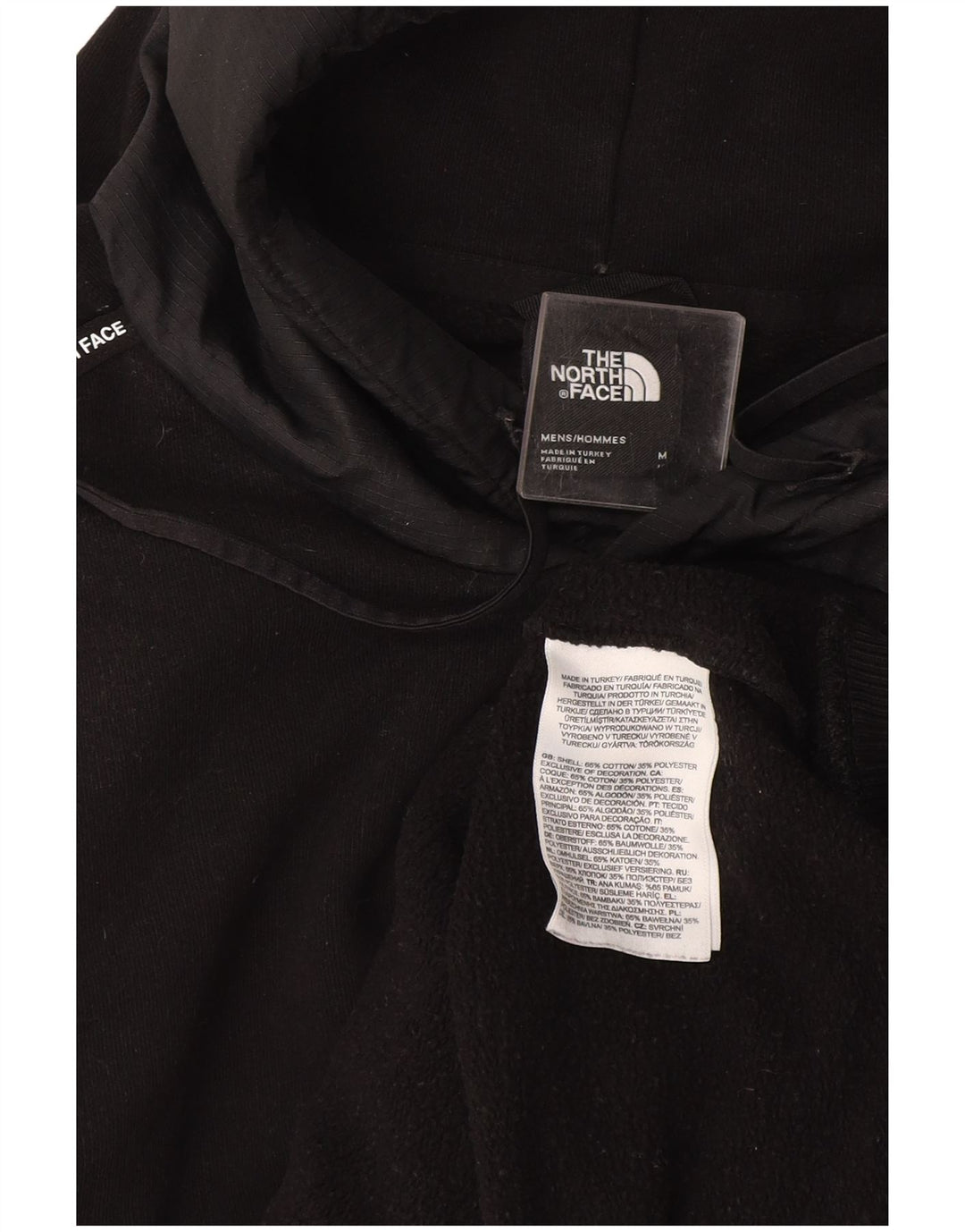 The North Face Herre hættetrøje Jumper Medium Sort Bomuld