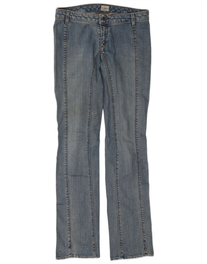 Calvin Klein Dame Straight Jeans W29 L35 Blå Bomuld