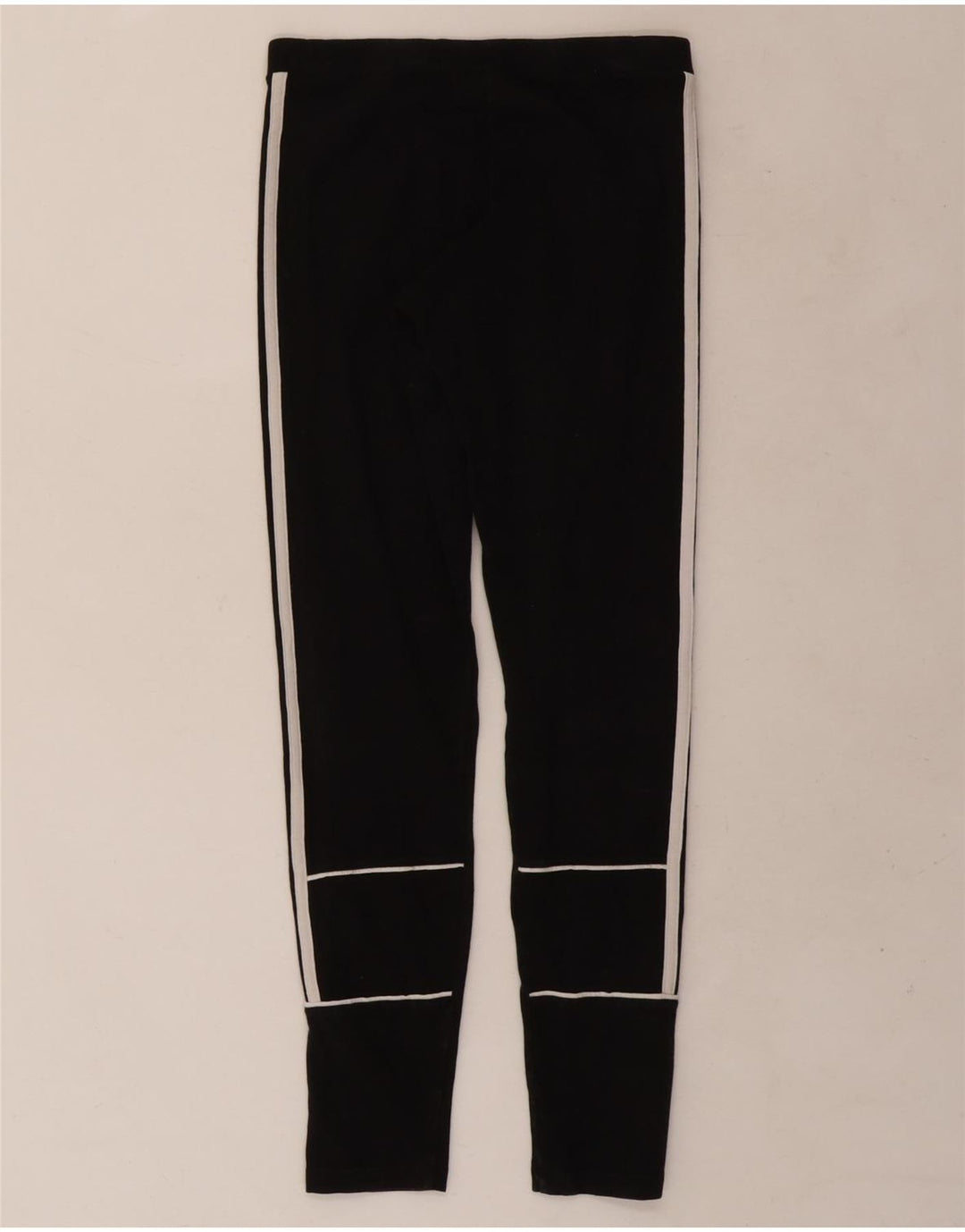 Adidas Dame Leggings UK 8 Small Black Bomuld
