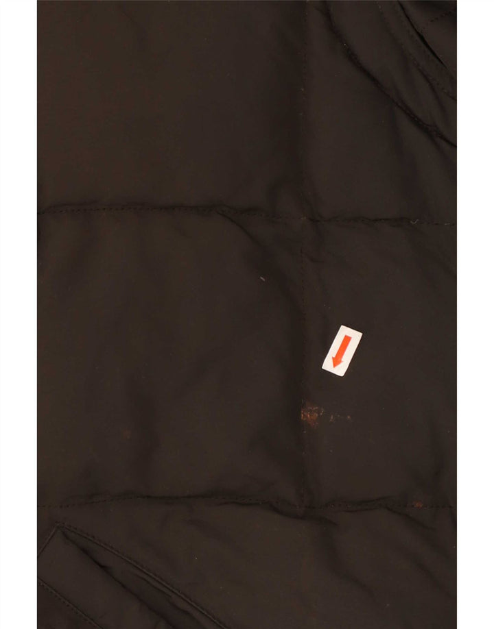 Fay Herre Hooded Loose Fit Polstret Jakke UK 40 Large Brown