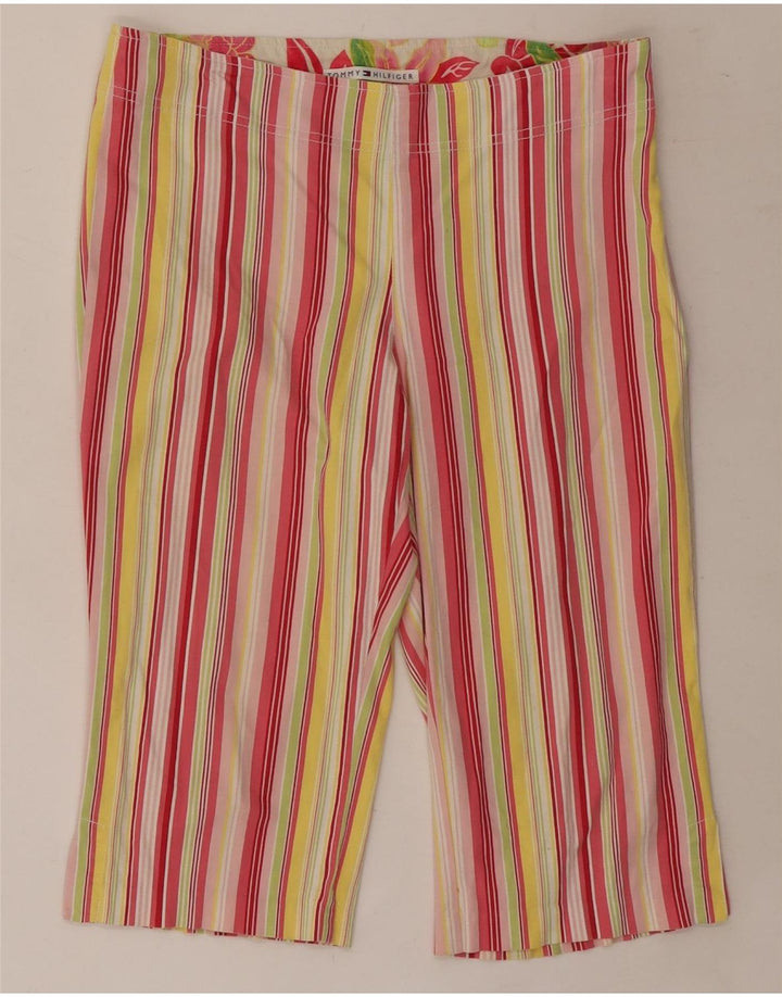 TOMMY HILFIGER Bermuda-shorts til kvinder W30 Mellem flerfarvet stribet
