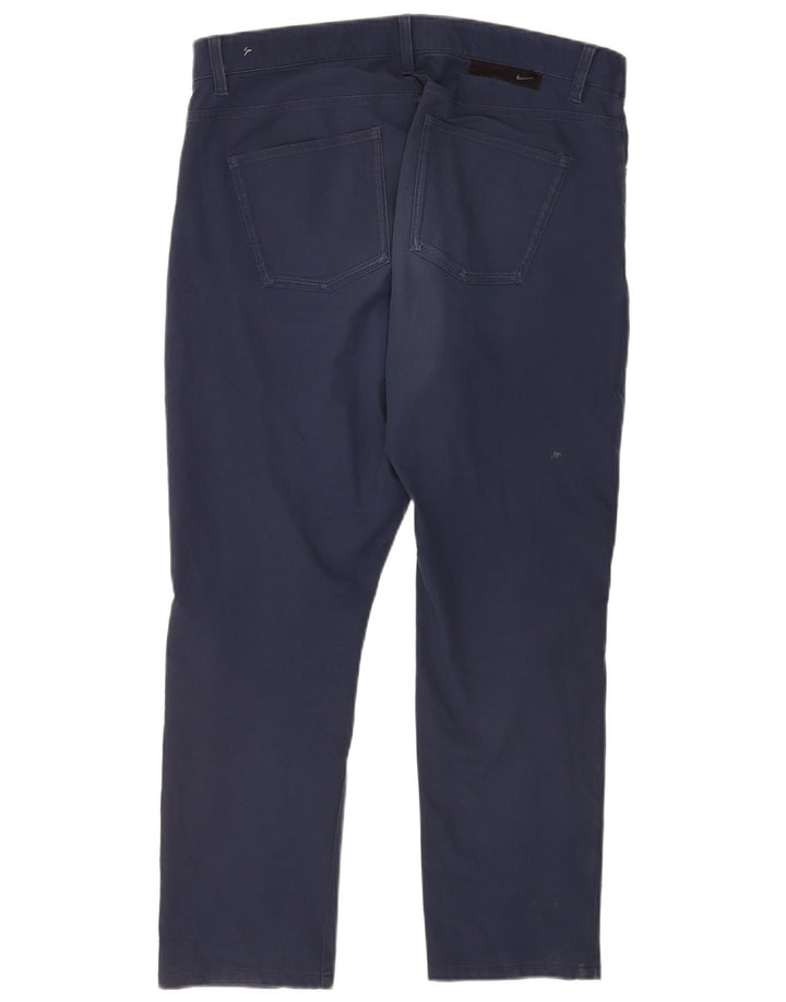 Nike Straight Casual Bukser til mænd W36 L27 Marineblå polyester