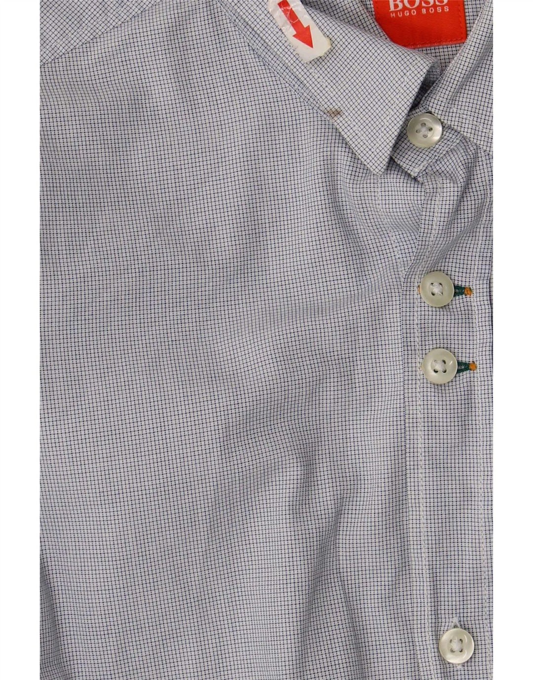 Hugo Boss Herreskjorte Medium Blue Gingham