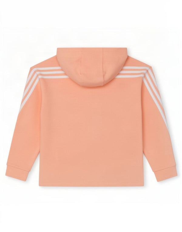 Adidas hættetrøje med lynlås til drenge 13-14 år Pink Bomuld