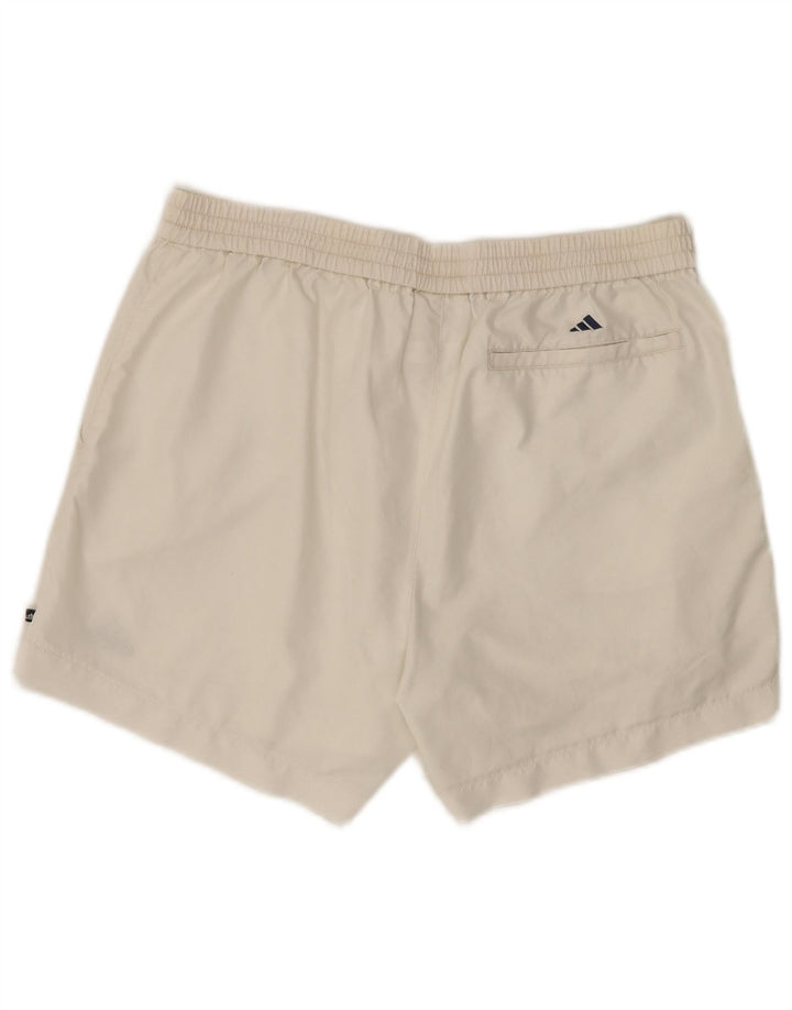Adidas Badeshorts til mænd Medium White Polyester