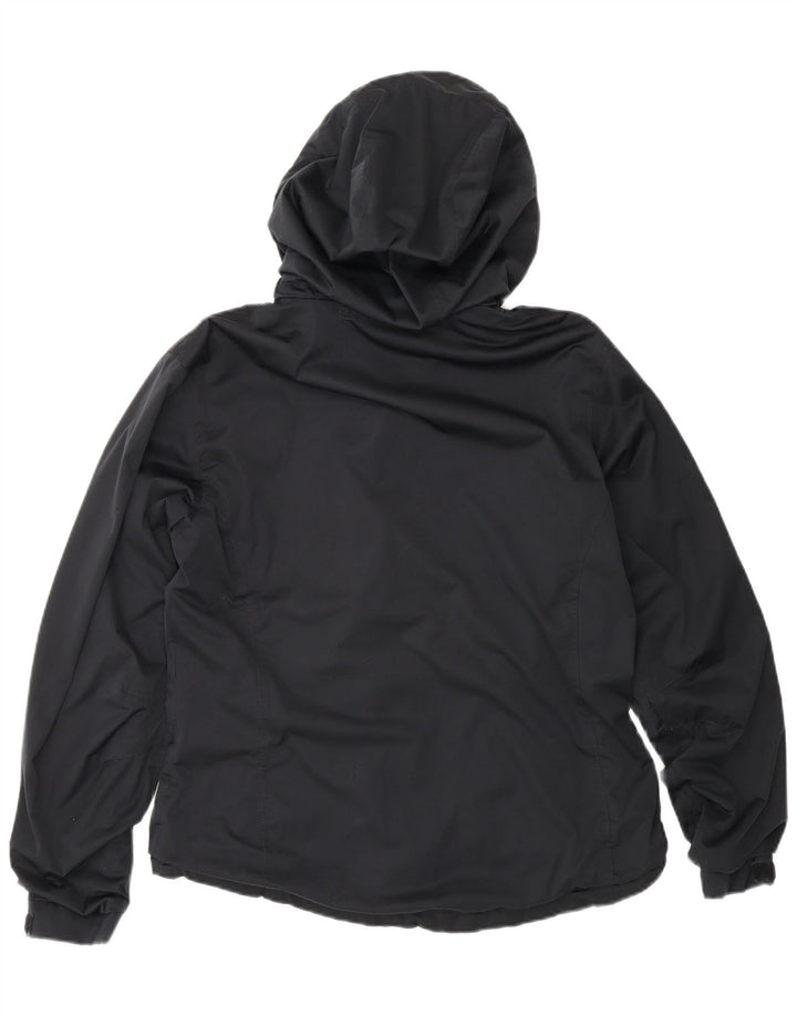 Musto Dame Hætte Oversized Windbreaker Jacket UK 10 Small Black