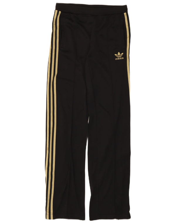 Adidas Træningsdragtsbukser til kvinder UK 8 Small Black Nylon