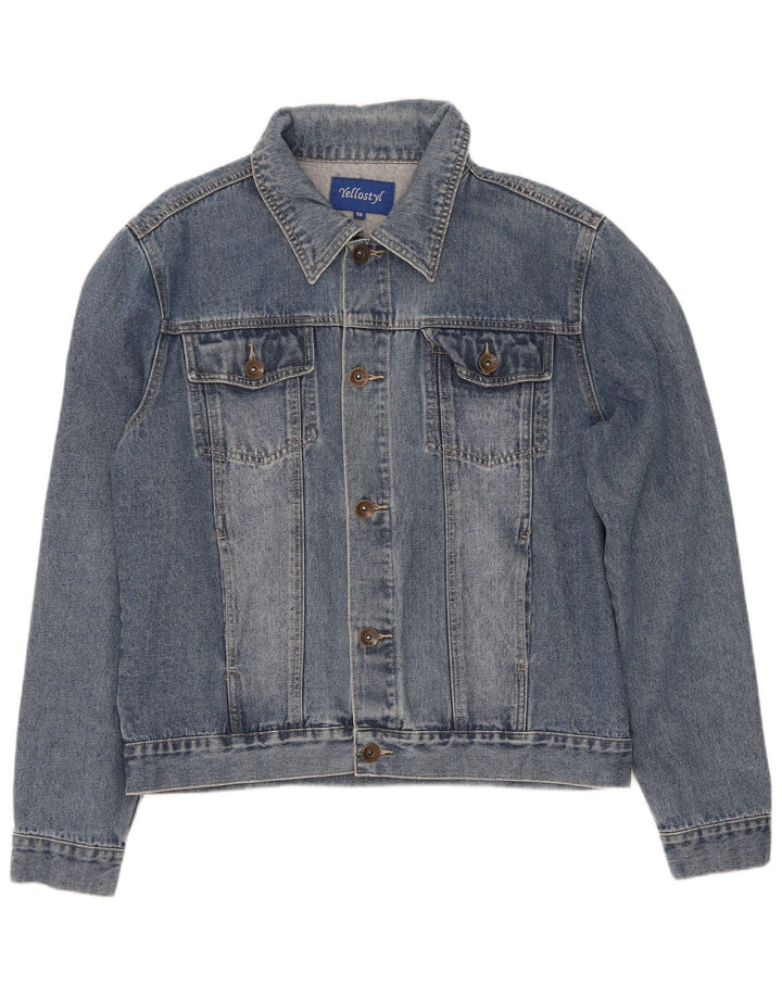 Vintage denimjakke til mænd IT 50 Large Blue