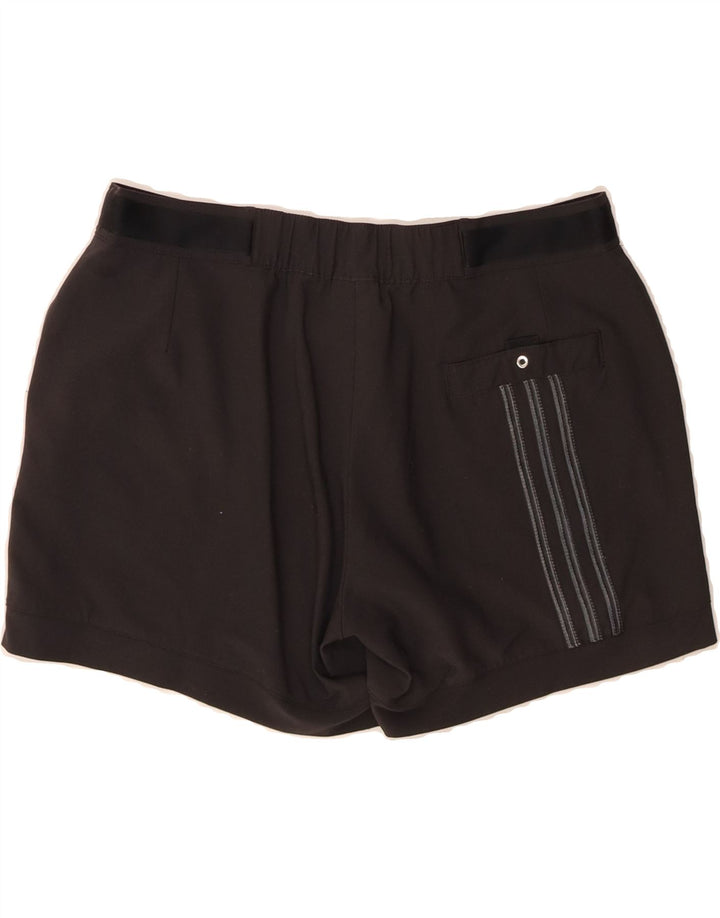 ADIDAS Womens Clima 365 Chino Shorts UK 14 Medium W30 Black Polyester Vintage Adidas and Second-Hand Adidas from Messina Hembry 