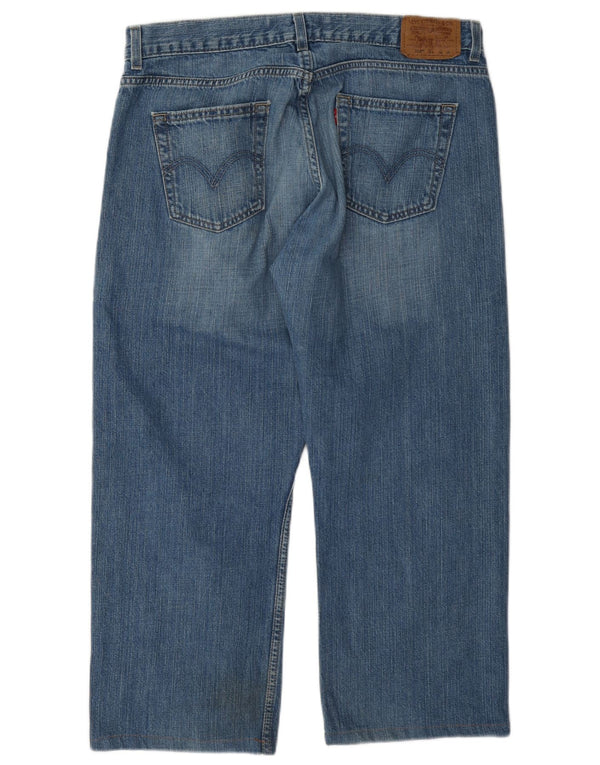 Levi's Boys 514 lige jeans 15-16 år W34 L24 blå bomuld