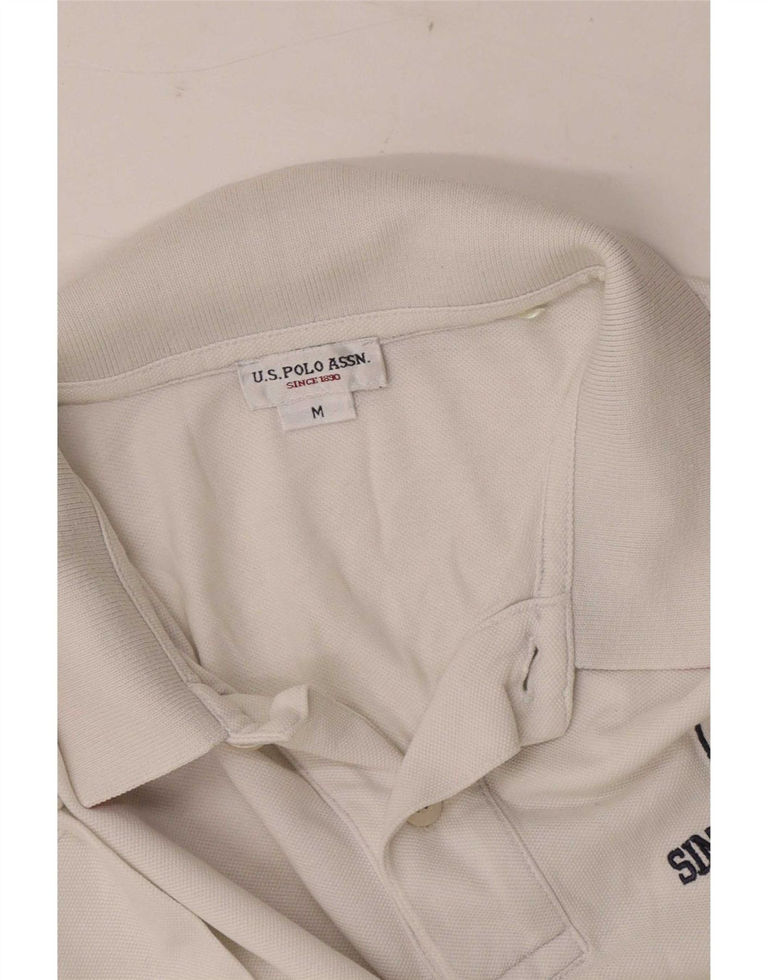 U.S. Polo Assn. Herre grafisk skjorte medium hvid