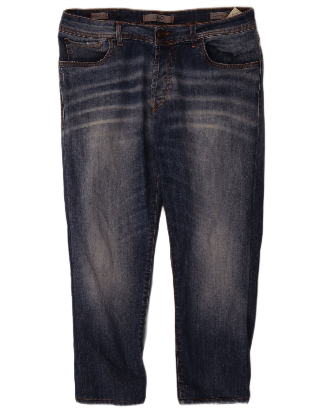 Liu Jo Herre Regular Slim Jeans IT 49 Medium W34 L25 Blå Bomuld