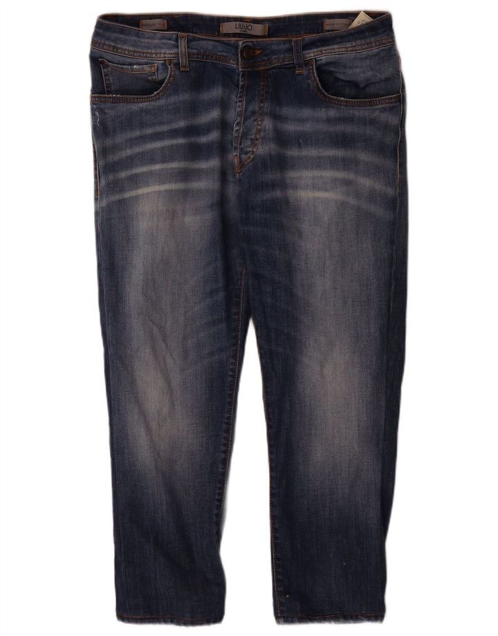 Liu Jo Herre Regular Slim Jeans IT 49 Medium W34 L25 Blå Bomuld