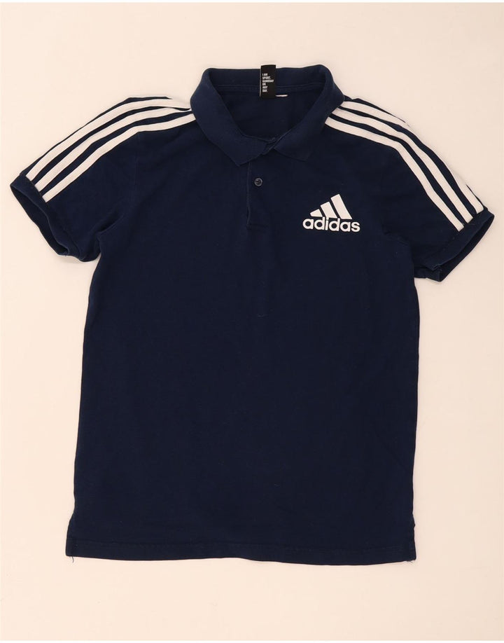 Adidas herre polo shirt lille marineblå