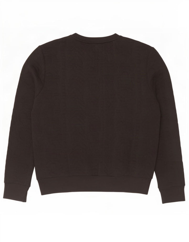 Tommy Hilfiger Dame Sweatshirt Jumper UK 16 Stor Sort Polyester