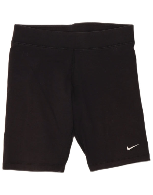 Nike Womens Sport Shorts UK 12 Medium Black