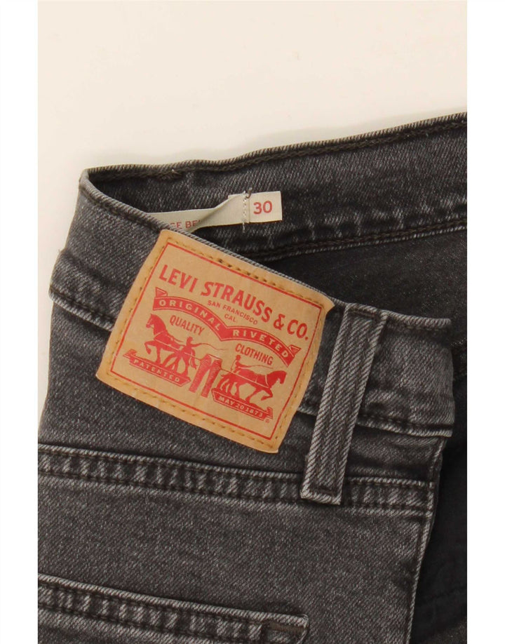 Levi's Dame Ribcage High Rise Flared Jeans W30 L28 Grå