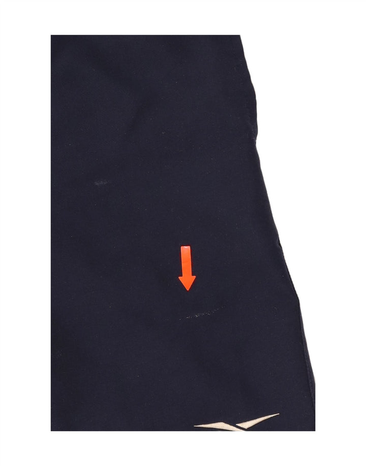 REEBOK Mens Sport Shorts XL  Navy Blue Polyester Vintage Reebok and Second-Hand Reebok from Messina Hembry 