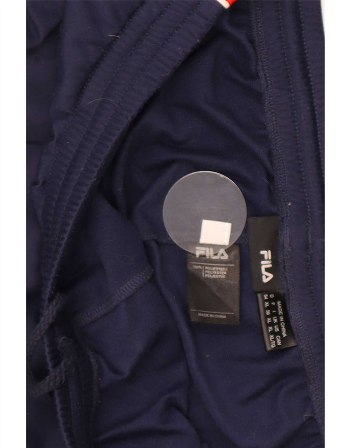 Fila Træningsdragt bukser til mænd XL Marineblå Colourblock Polyester
